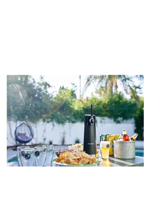 Fizzics DraftPour oplaadbare bier dispenser 45 cm - detail 7 zwart