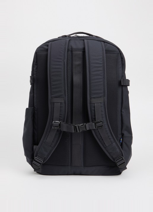 Fjällräven Färden Carry-On rugzak met 16 inch laptopvak - achterkant 3 zwart