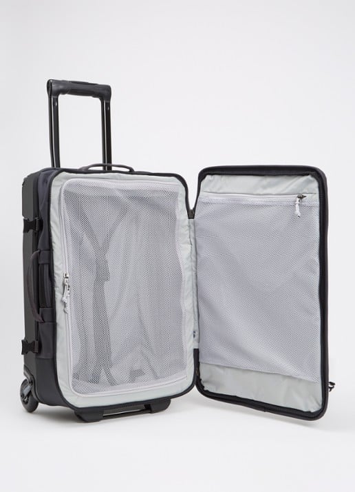 Fjällräven Farden trolley 55 cm - voorkant 4 zwart