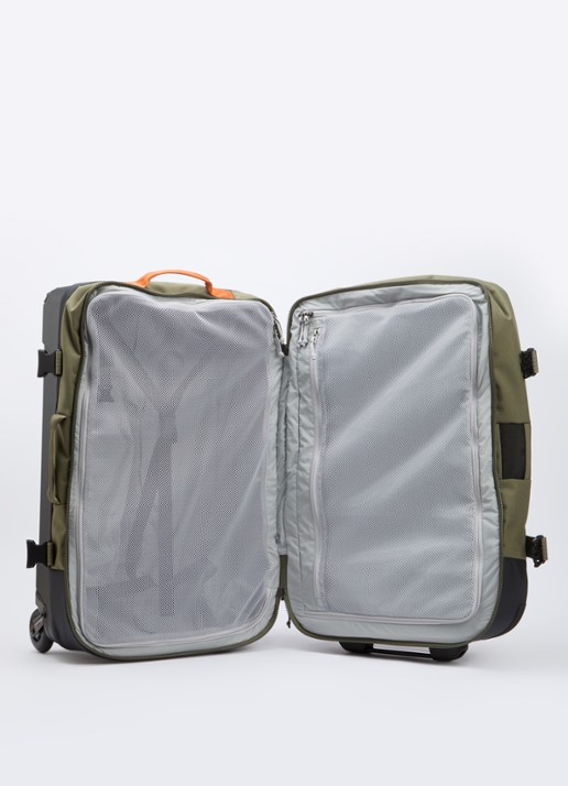 Fjällräven Farden trolley 64 cm - voorkant 2 legergroen