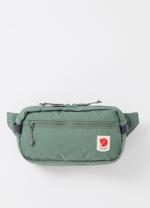 Fjällräven High Coast heuptas met logo - voorkant 2 groen