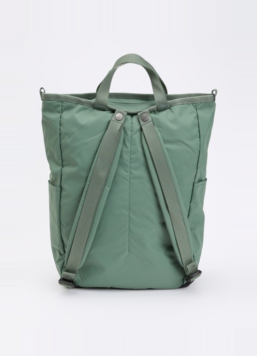 Fjällräven Kånken rugzak met 13 inch laptopvak - achterkant zeegroen