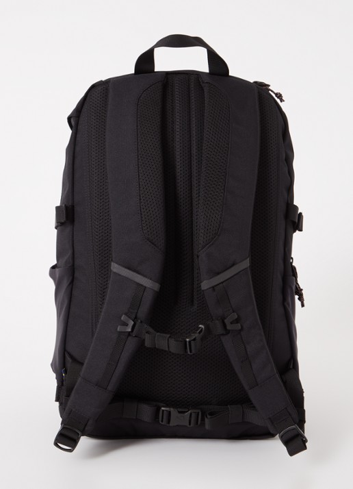 Fjällräven Skule 28 rugzak met 15 inch laptopvak - achterkant zwart