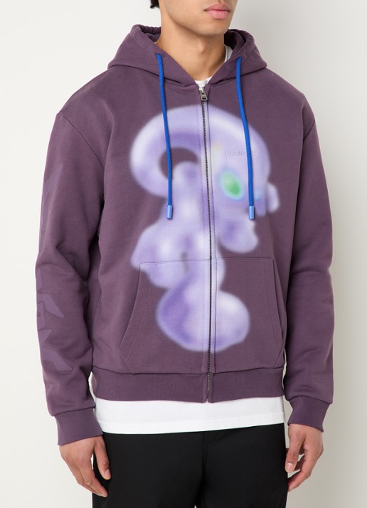 FLÂNEUR Alien sweatvest met print