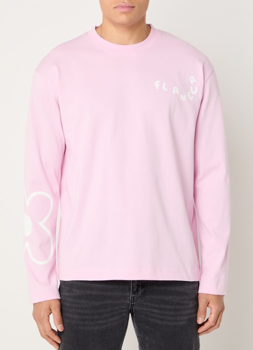FLÂNEUR Blossom longsleeve met logo