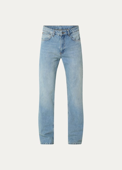 FLÂNEUR Loose fit jeans met lichte wassing