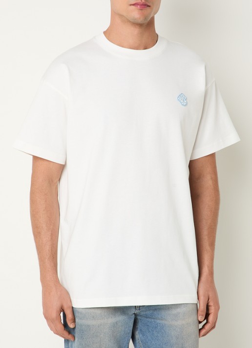 FLÂNEUR Rubber T-shirt met logo