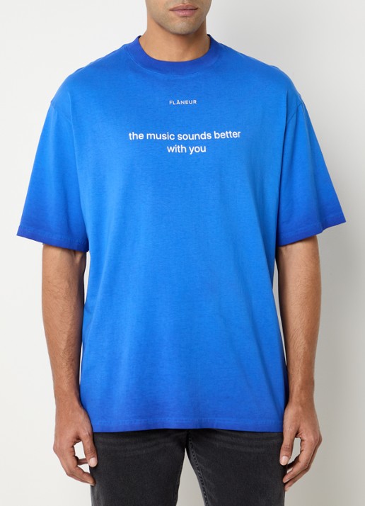 FLÂNEUR With You T-shirt met print
