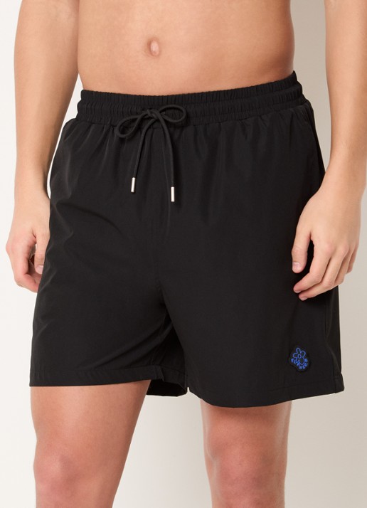 FLÂNEUR Zwemshorts met steekzakken en logo