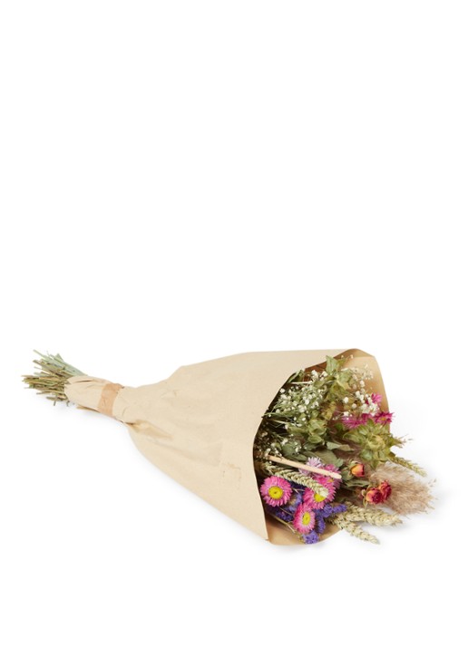 Floriette Field Bouquet by Floriette droogbloemen - voorkant roze