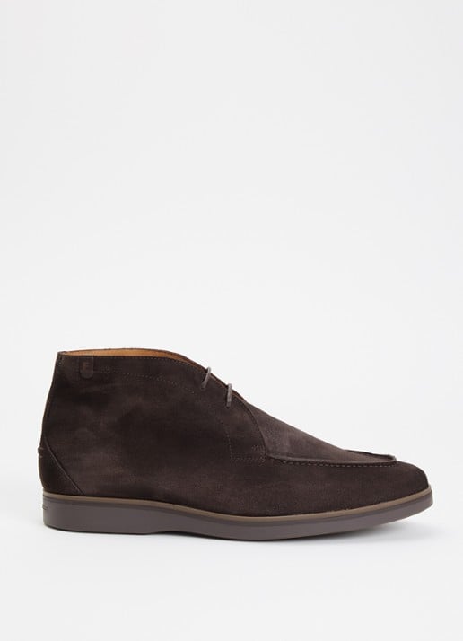 Floris van Bommel De Oister 05.00 casual veterschoen van suède