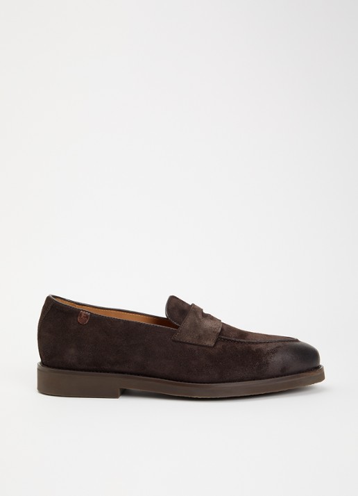 Floris van Bommel De Spekker 01.02 loafer van suède