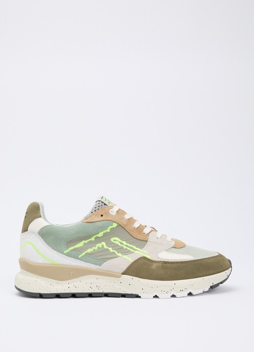 Floris van Bommel De Treener 06.06 sneaker - voorkant 5 groen
