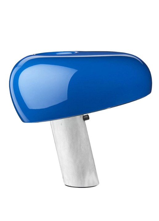 Flos Snoopy tafellamp 37 cm - voorkant blauw