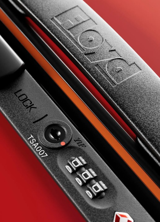 Floyd Check-In spinner 70 cm - detail 2 rood