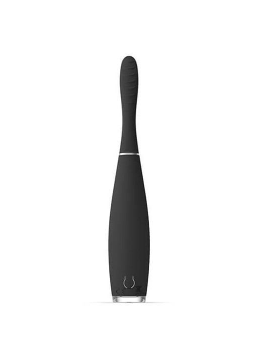 Foreo ISSA™ 3 ultra-hygienic silicone sonic toothbrush - elektrische tandenborstel - voorkant 3 zwart
