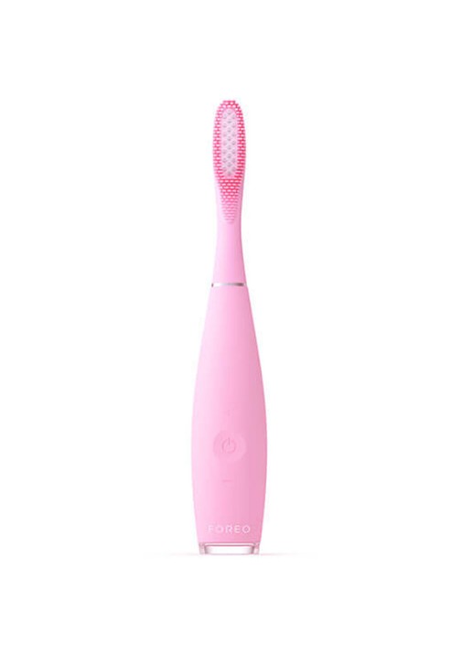 Foreo ISSA™ 3 ultra-hygienic silicone sonic toothbrush - elektrische tandenborstel - voorkant pearl pink