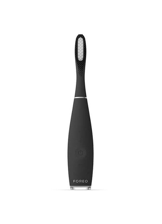 Foreo ISSA™ 3 ultra-hygienic silicone sonic toothbrush - elektrische tandenborstel - voorkant zwart