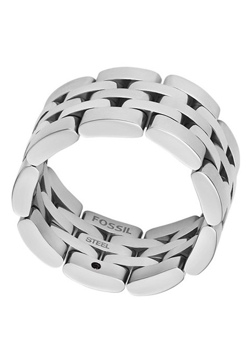 Fossil Arden ring JF04826040 - detail 4 zilver