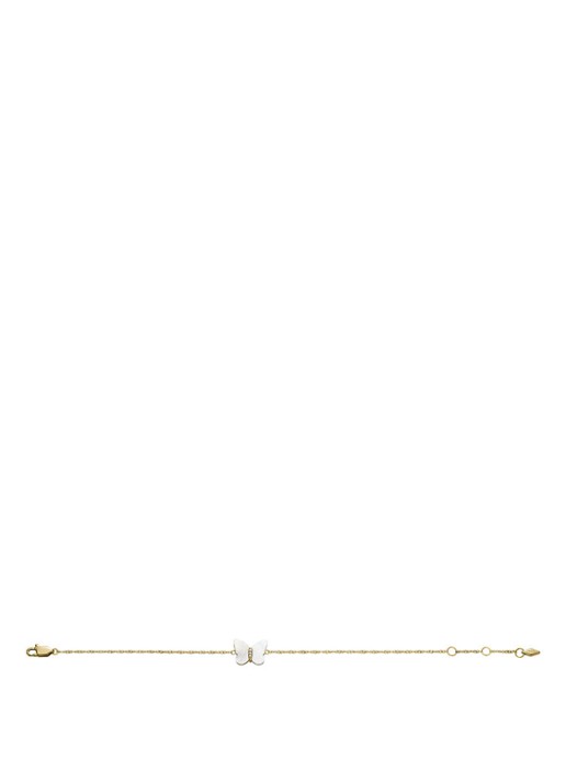 Fossil Armband met kristal JF04425710 - detail 5 goud
