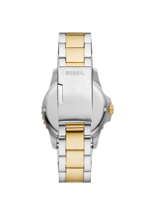 Fossil Blue Dive horloge FS6031 - detail zilver
