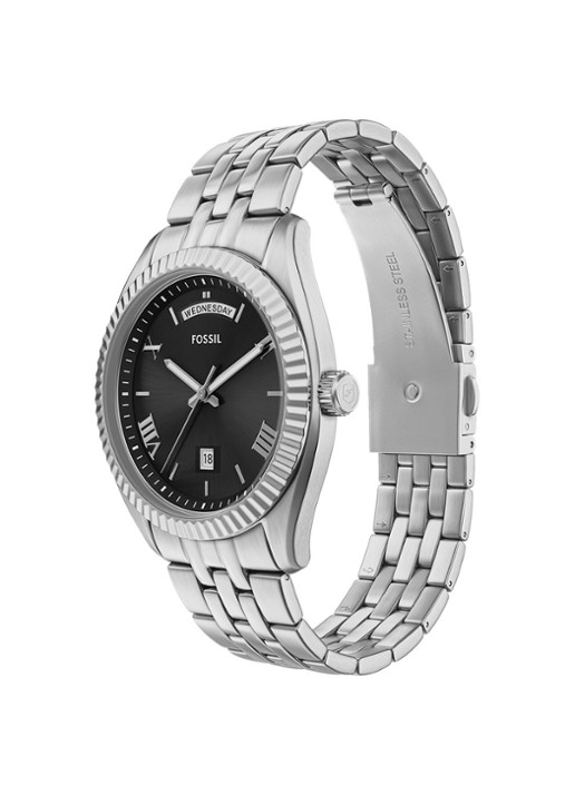 Fossil Campbell horloge FS6139 - detail 5 zilver