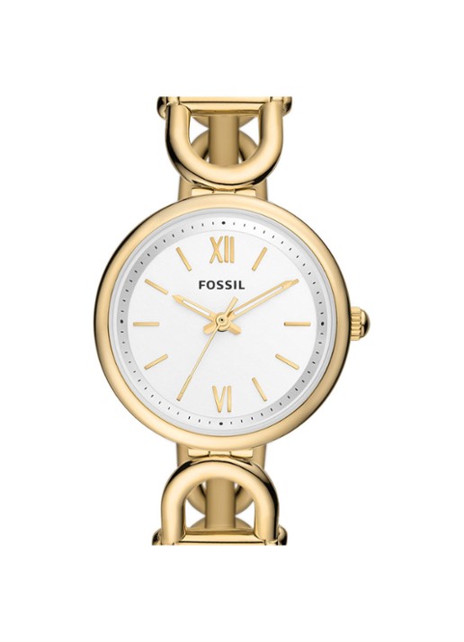 Fossil Carlie horloge ES5272 - detail 2 goud