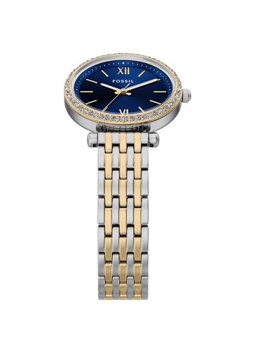 Fossil Carlie horloge ES5438 - detail 3 zilver
