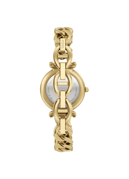 Fossil Carlie horloge ES5441 - detail 2 goud
