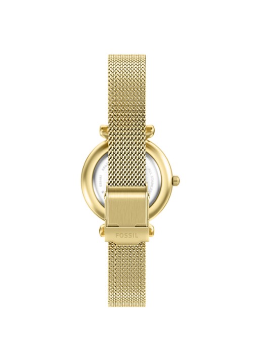 Fossil Carlie horloge ES5462 - detail 2 goud