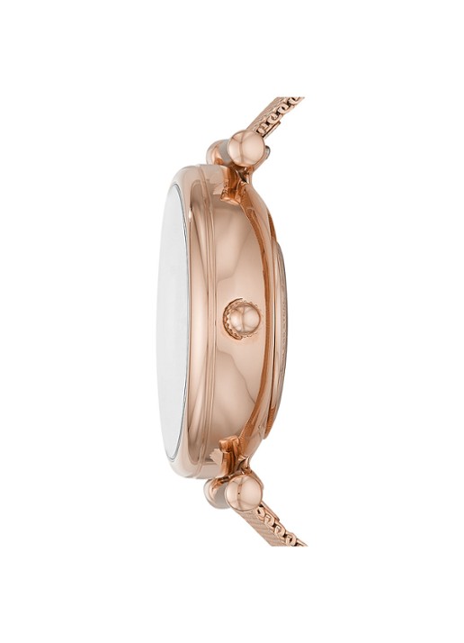 Fossil Carlie horloge ME3175 - detail 4 roségoud