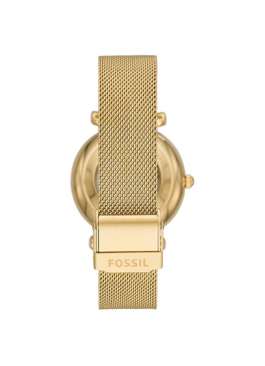 Fossil Carlie horloge ME3250 - detail 2 goud