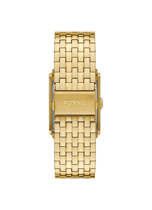 Fossil Carraway horloge FS6009 - detail goud