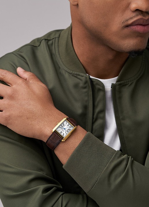 Fossil Carraway horloge FS6011 - voorkant 2 goud