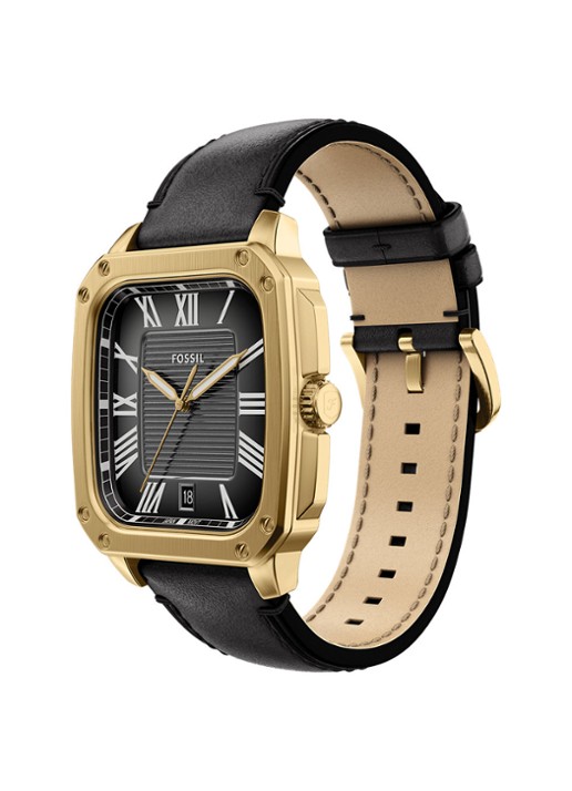 Fossil Crosby horloge FS6151 - detail 4 goud
