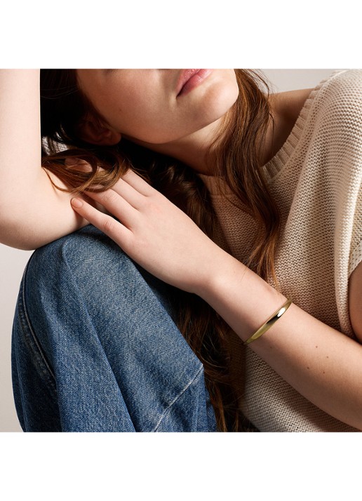 Fossil Ellis bangle JF05000710 - detail 4 goud