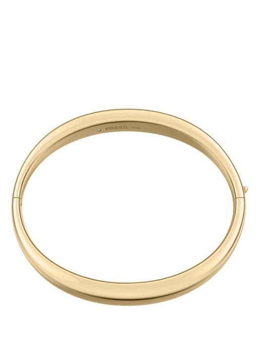 Fossil Ellis bangle JF05000710 - voorkant goud