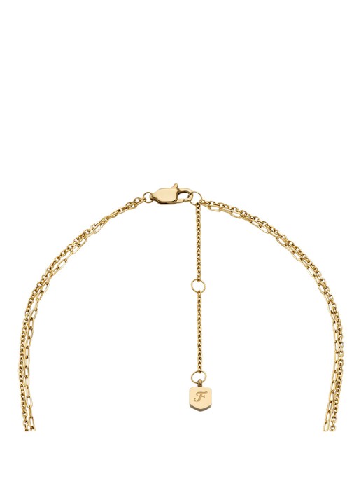 Fossil Ellis ketting  JF04894710 - detail 4 goud