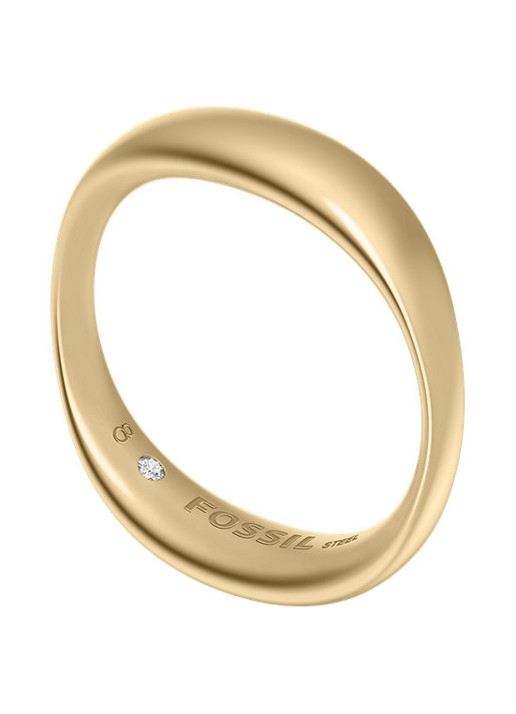 Fossil Ellis ring JF05001710 - detail 3 goud