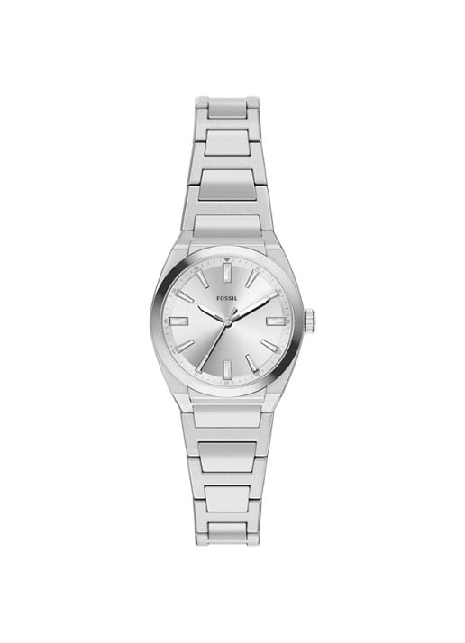 Fossil Everett horloge ES5490 - voorkant zilver