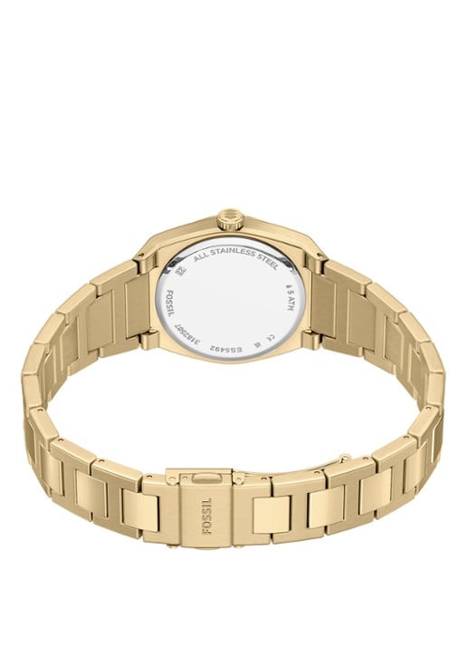 Fossil Everett horloge ES5492 - detail 4 goud