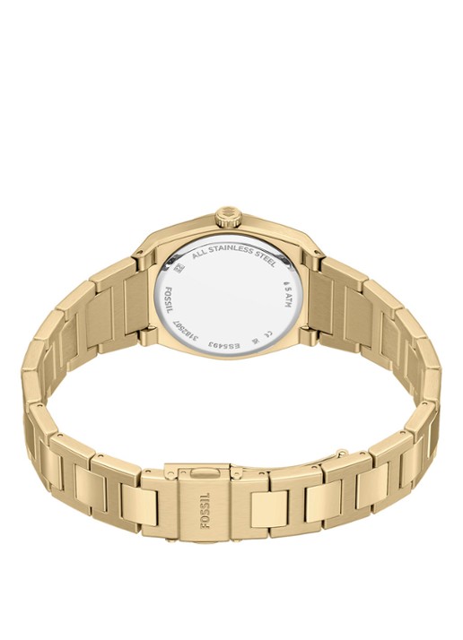 Fossil Everett horloge ES5493 - detail 4 goud