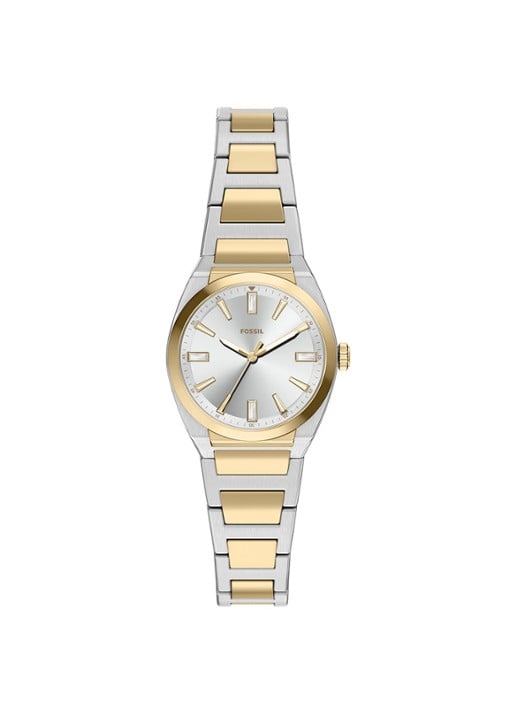 Fossil Everett horloge ES5494 - voorkant 6 zilver