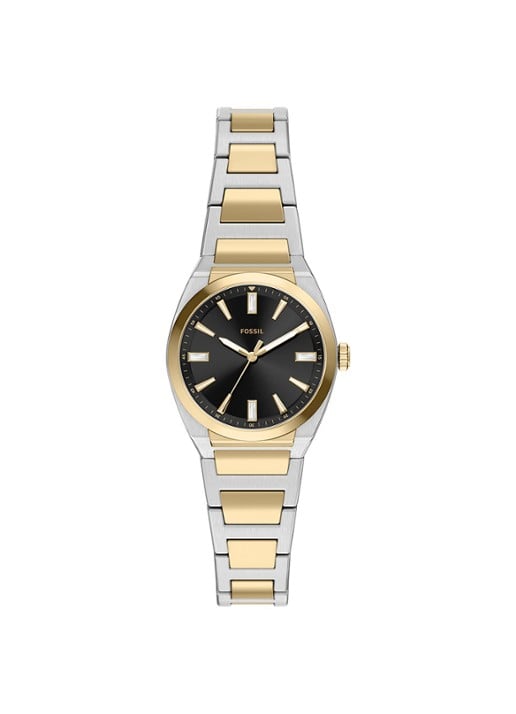 Fossil Everett horloge ES5495 - voorkant zilver