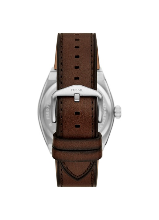 Fossil Everett horloge FS6071 - detail zilver
