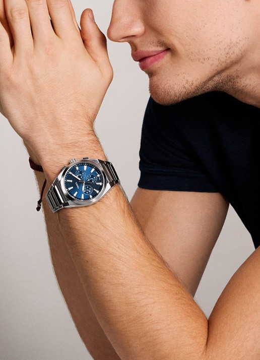 Fossil Everett horloge FS6104 - detail 3 zilver