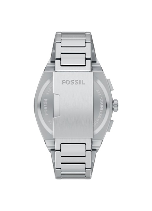 Fossil Everett horloge FS6154 - detail zilver