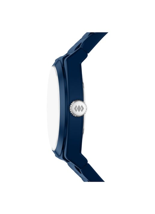 Fossil Everett horloge FS6177 - detail 2 blauw
