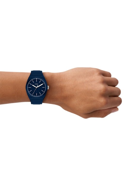 Fossil Everett horloge FS6177 - detail 5 blauw