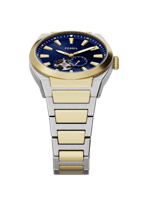 Fossil Everett horloge ME3275 - detail 3 zilver